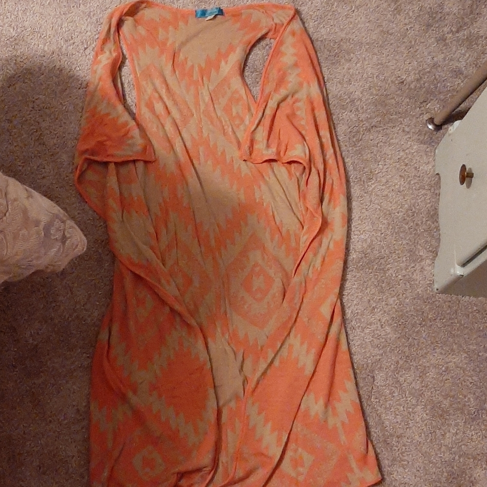 Tunic cardigan